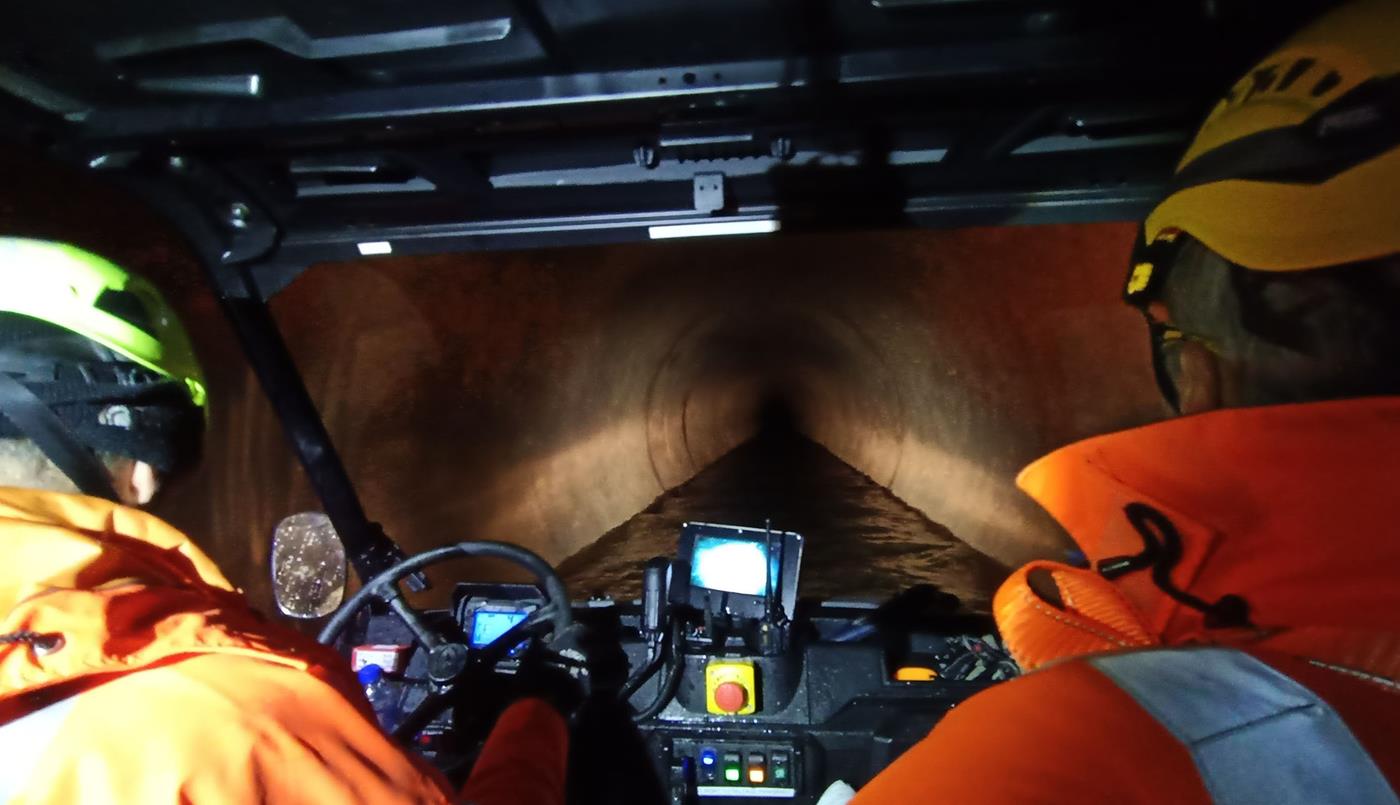 Rangipo tunnel inspection 