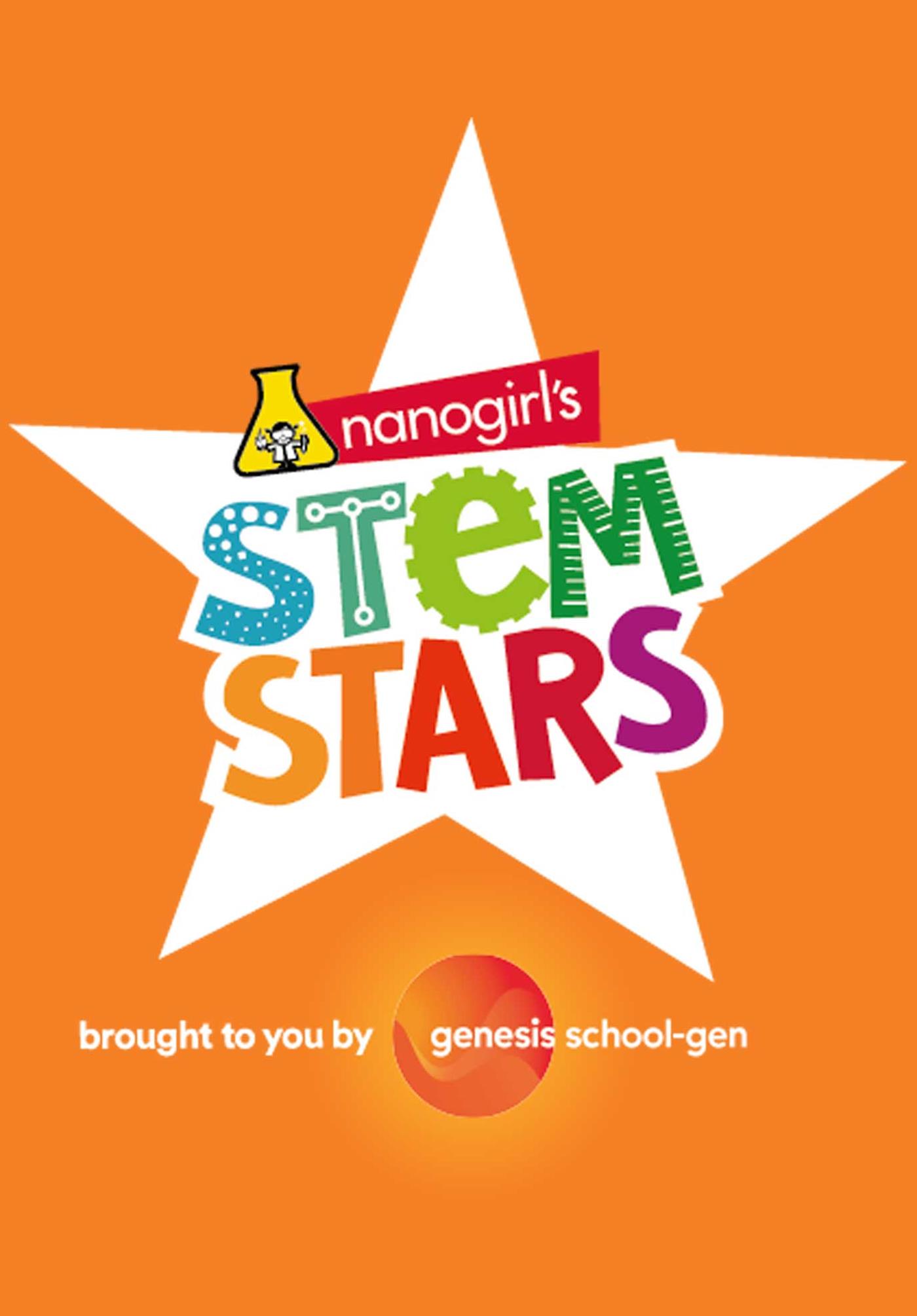 Nanogirl's stem stars logo